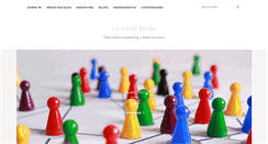 Desktop Screenshot of lasocialmedia.es
